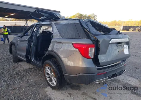 2022 Ford Explorer Xlt из США, поврежденный, VIN 1FMSK7DH4NGC10235